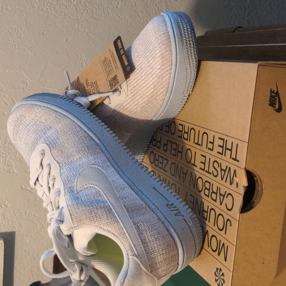 Nike af1 crater Flyknit 6.5y - Picture 2 of 11